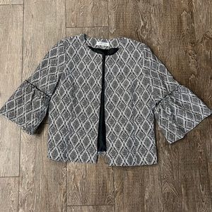 FINAL SALE! Kasper 3/4 Sleeve Open Blazer - 16